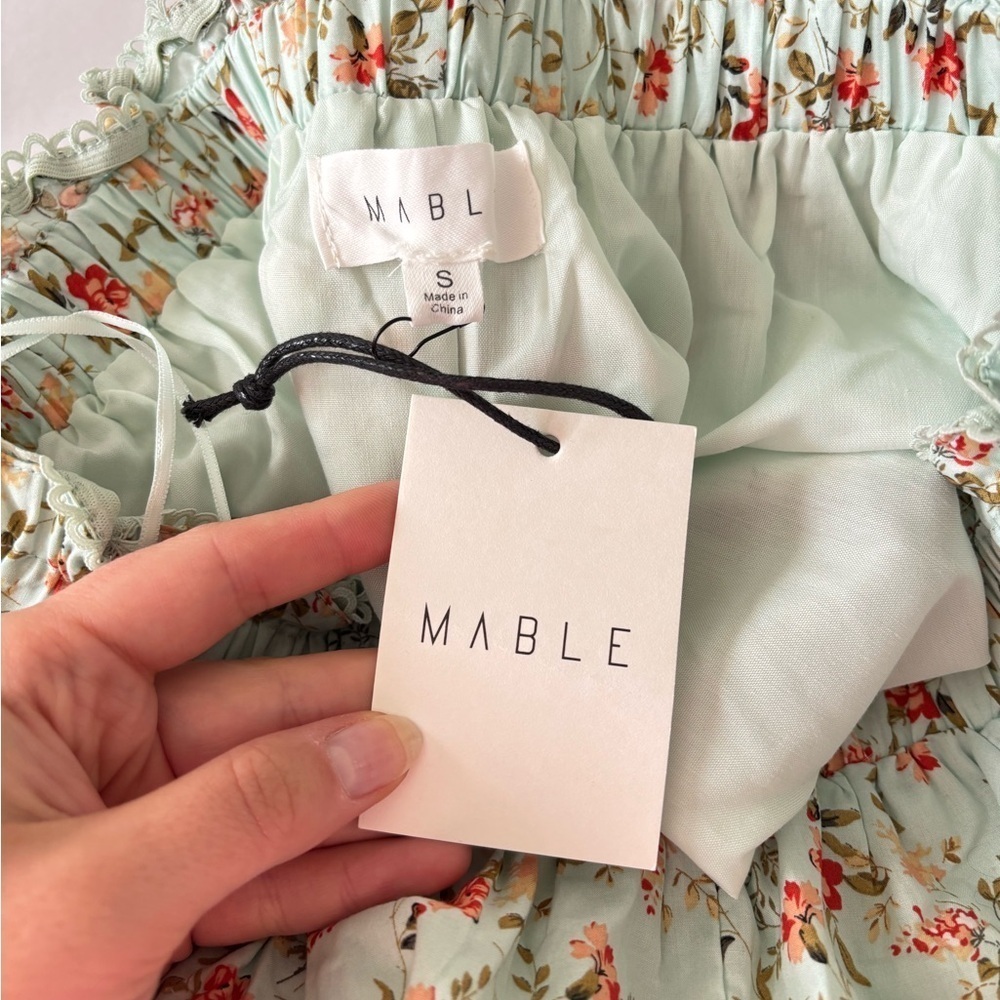 NWT Anthropologie Mable the Label Floral Print Women's Shorts - Picture 3 of 5